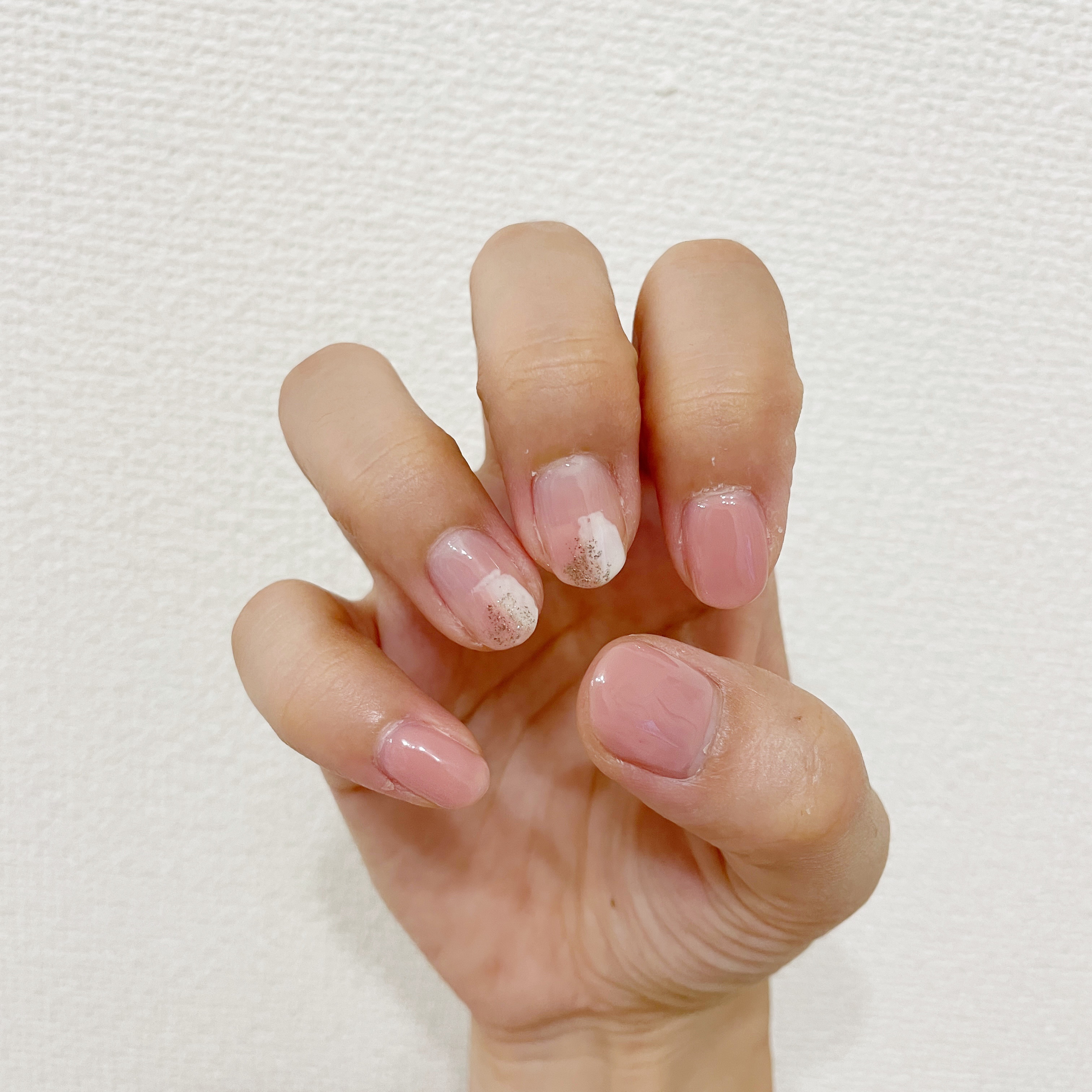 ジェルネイル（ライト対応）/セリア/ジェルネイルを使ったクチコミ（3枚目）