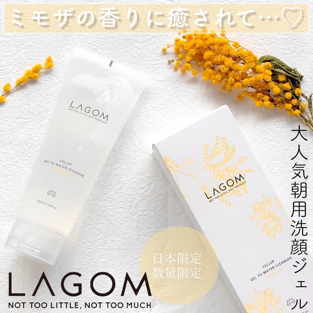 ラゴム ジェルトゥウォーター クレンザー(朝用洗顔)/LAGOM /その他洗顔料を使ったクチコミ（1枚目）