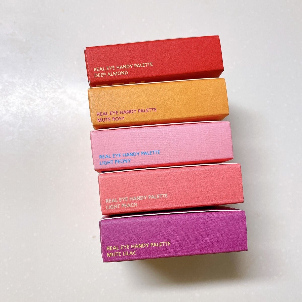 NEWリアルアイハンディパレット/espoir/アイシャドウパレットを使ったクチコミ(4枚目)