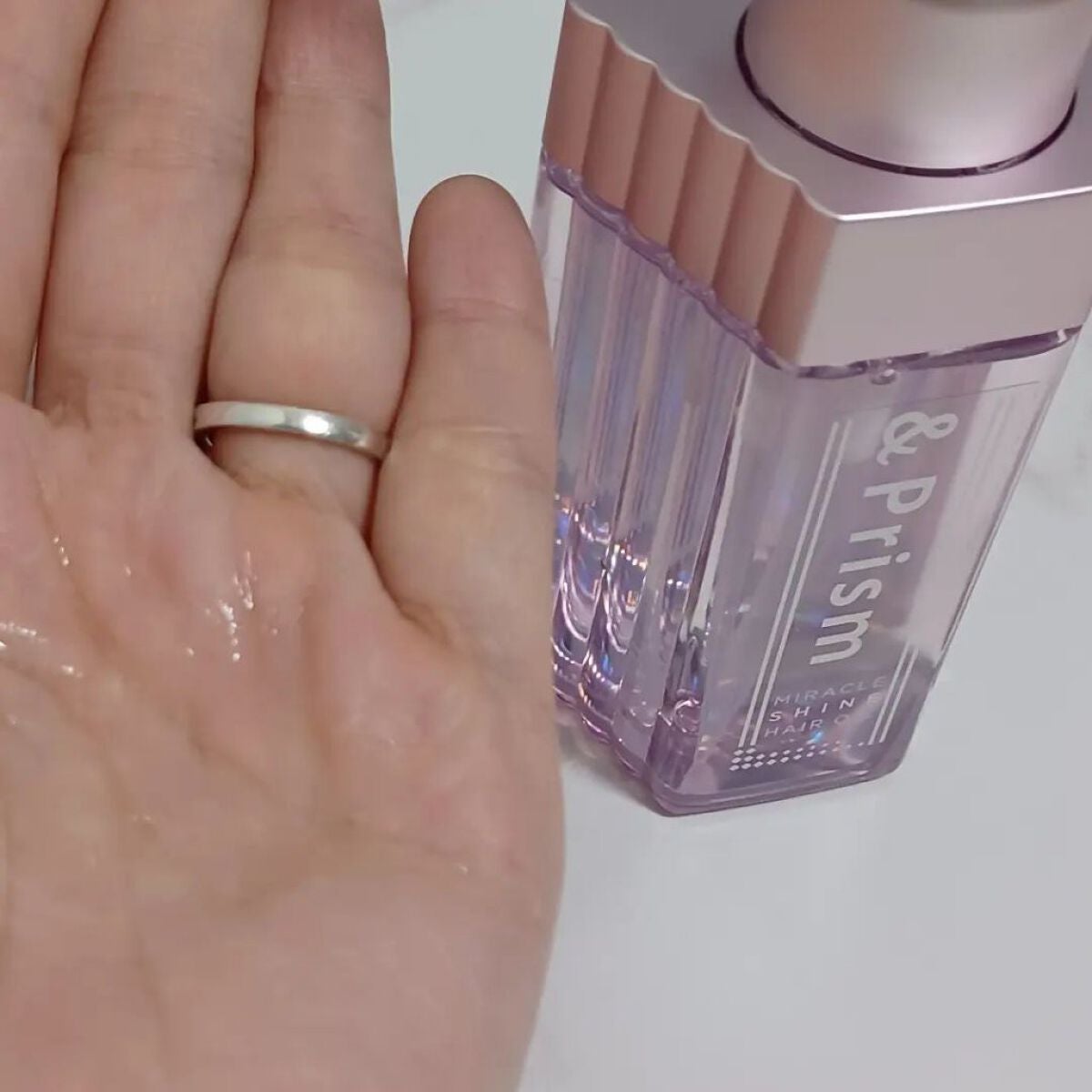 柊ξフォロバ100 on LIPS 「&PrismMIRACLESHINEヘアオイル♡髪の理想的な輝..」(3枚目)