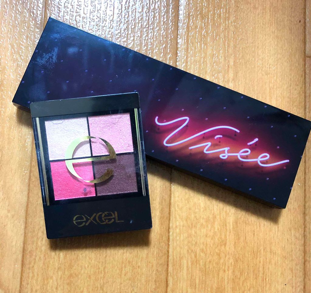 リアルクローズシャドウ/excel/アイシャドウパレットを使ったクチコミ（1枚目）