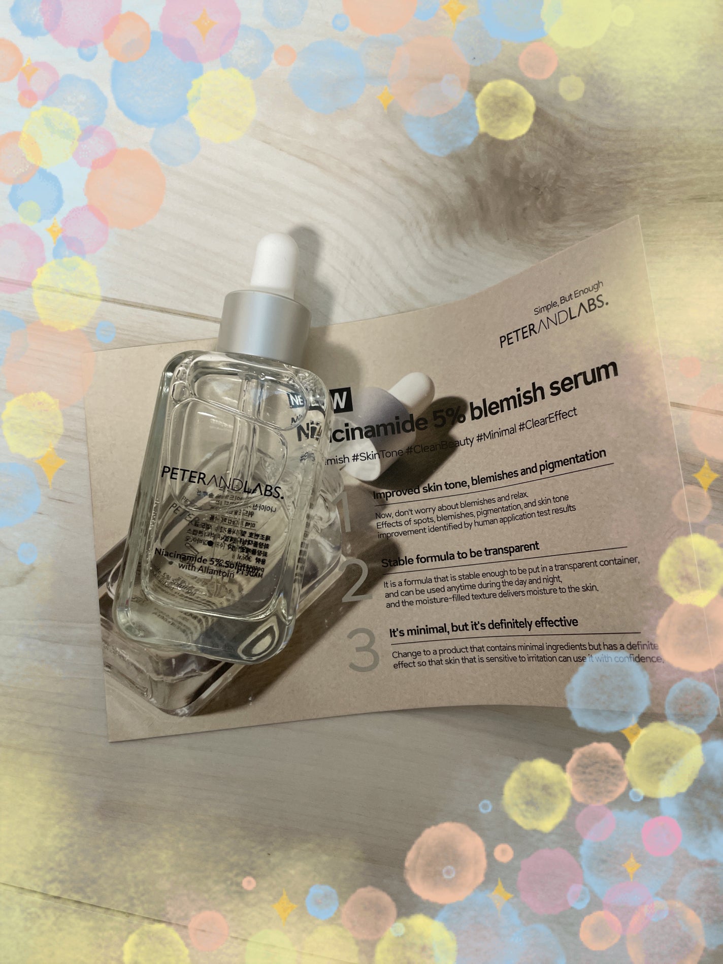 ナイアシンアミド5%ソリューションウィズアラント美容液/PETERANDLABS/美容液を使ったクチコミ(1枚目)