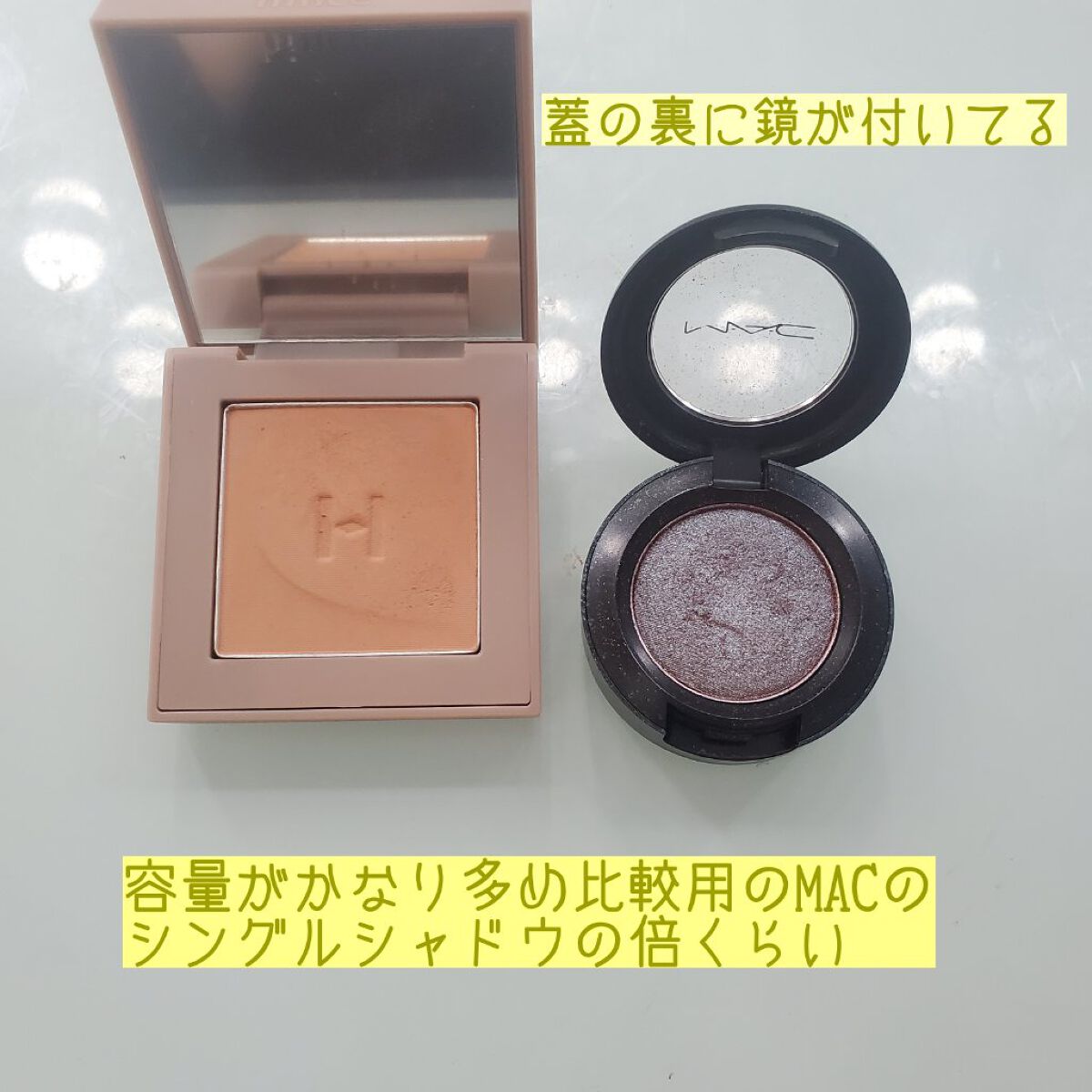 ニューデップスアイシャドウ/hince/単色アイシャドウを使ったクチコミ（2枚目）