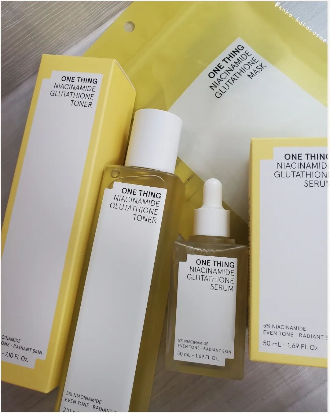 ナイアシンアミドグルタチオントナー/ONE THING/化粧水を使ったクチコミ（1枚目）