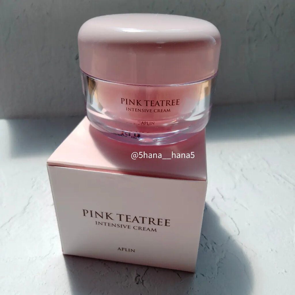 ピンクティーツリークリーム/APLIN/フェイスクリームを使ったクチコミ(3枚目)
