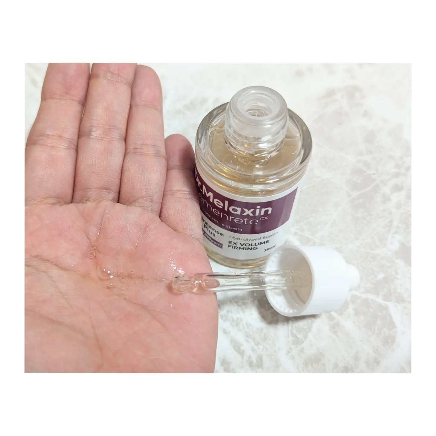 Cemenrete Calcium Intense Cream/Dr.Melaxin/フェイスクリームを使ったクチコミ（3枚目）