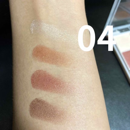 シルキースフレアイズ/キャンメイク/アイシャドウパレットを使ったクチコミ(3枚目)