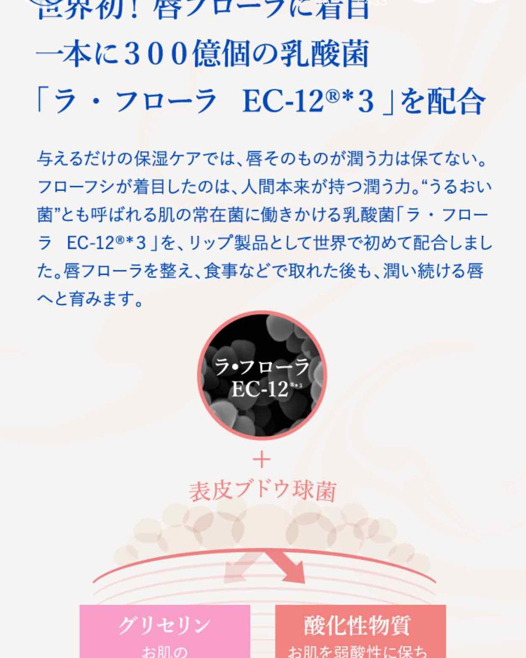 38°C / 99°F リップトリートメント (リップ美容液)/UZU BY FLOWFUSHI/リップケアを使ったクチコミ(3枚目)