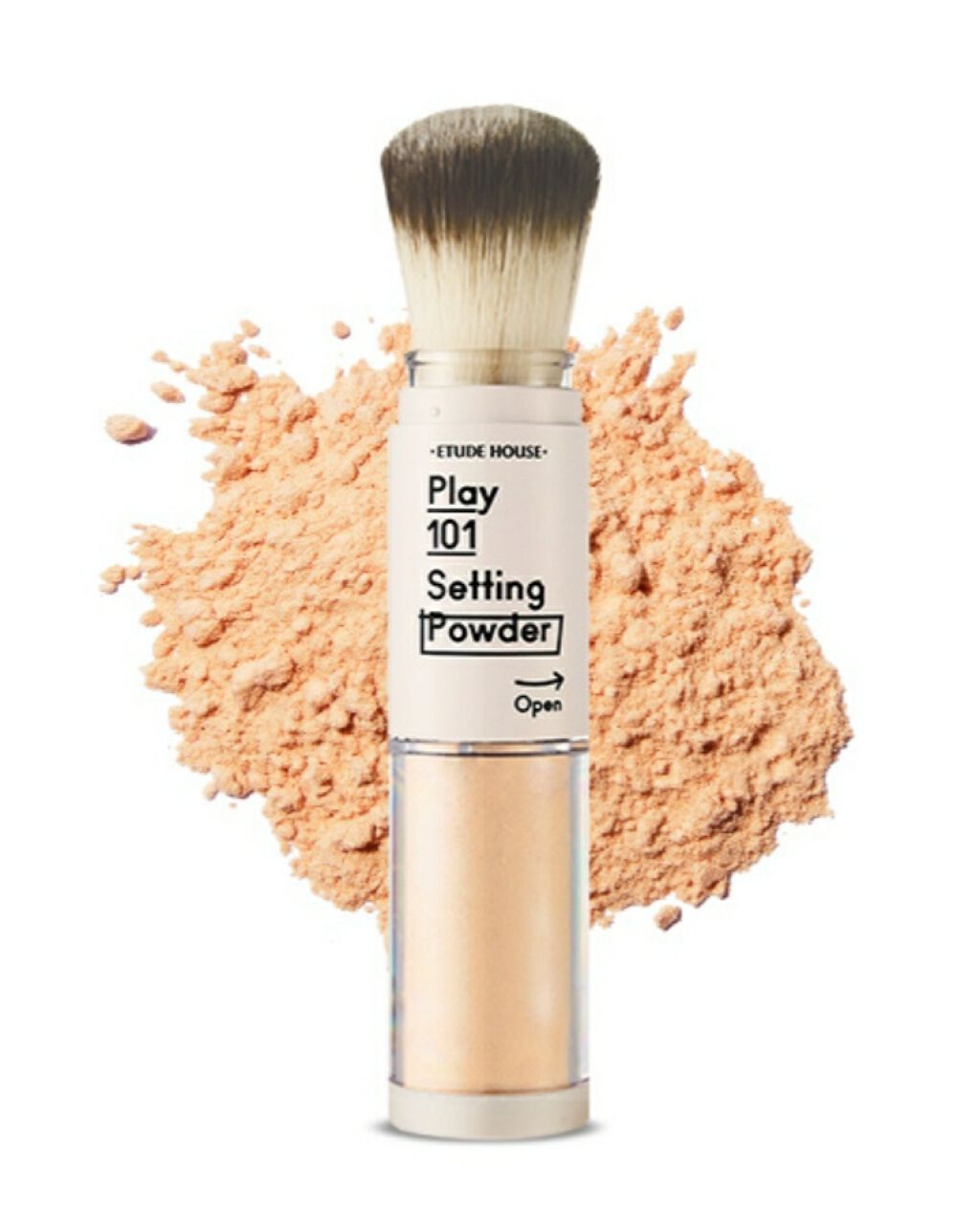プレイ101セッティングパウダー/ETUDE/ルースパウダーを使ったクチコミ(2枚目)