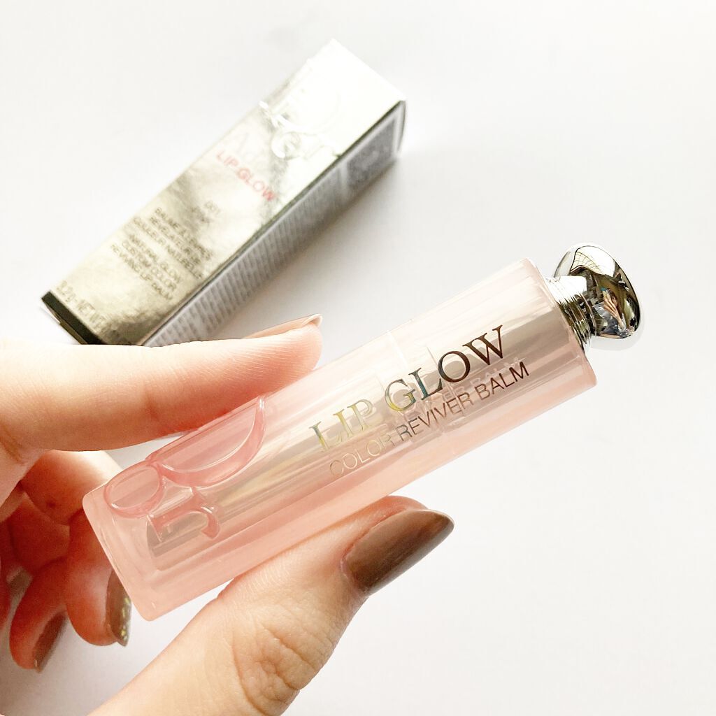 ディオール アディクト リップ グロウ 001 ピンク/Dior/リップバームを使ったクチコミ（1枚目）