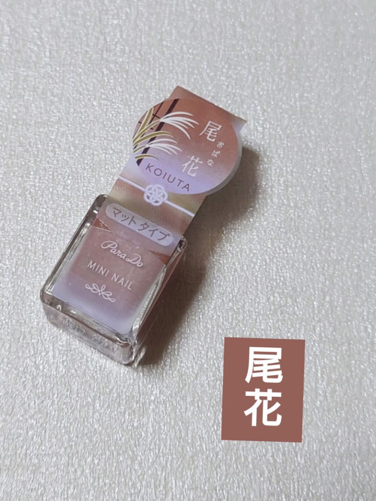 ミニネイル/パラドゥ/マニキュアを使ったクチコミ（3枚目）