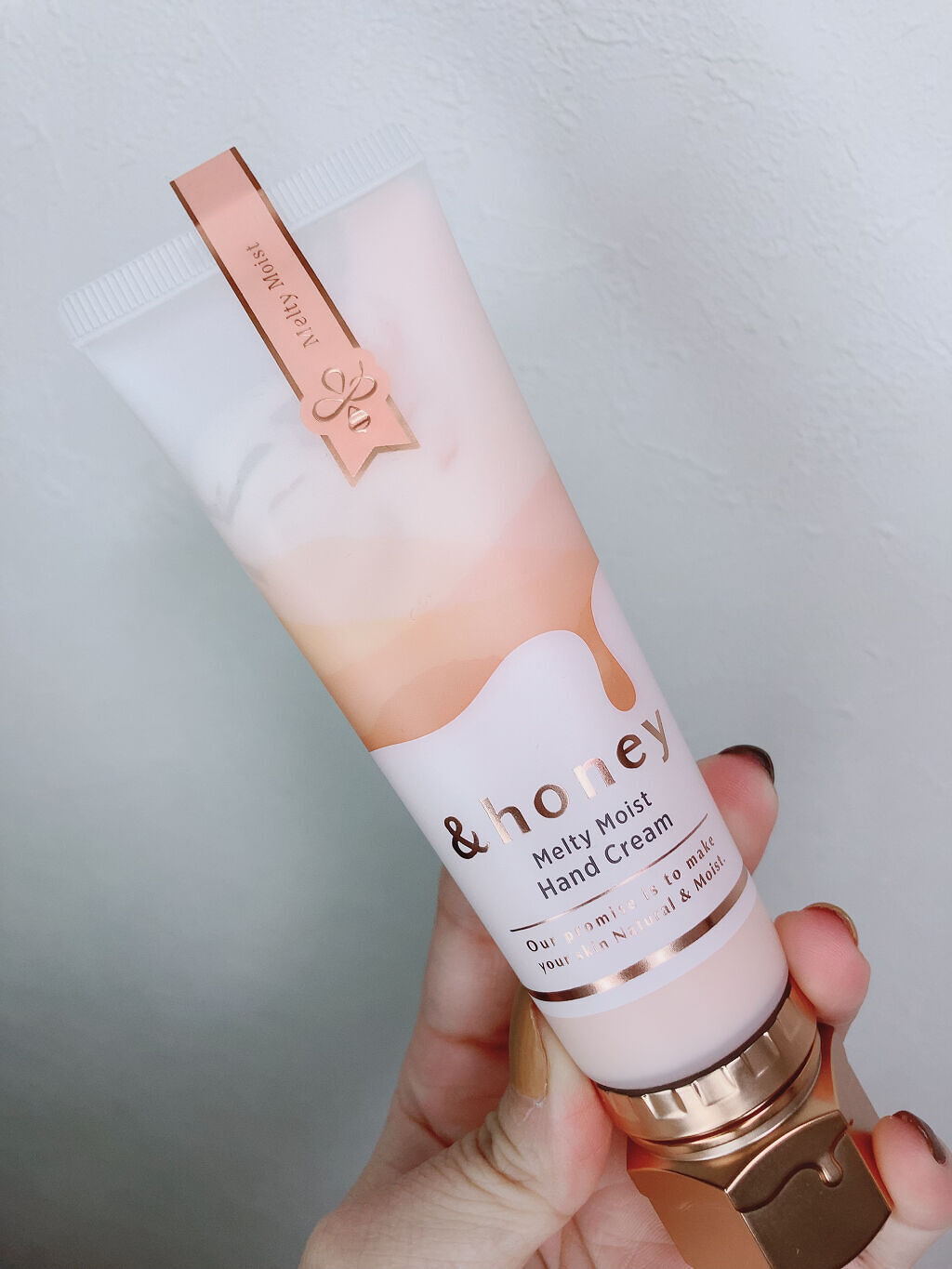 アンドハニー　メルティモイスト ハンドクリーム/&honey/ハンドクリームを使ったクチコミ（2枚目）