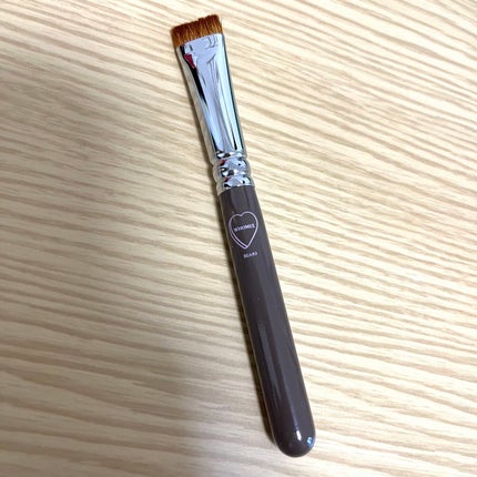 平行眉ブラシ 熊野筆/WHOMEE/メイクブラシを使ったクチコミ(1枚目)