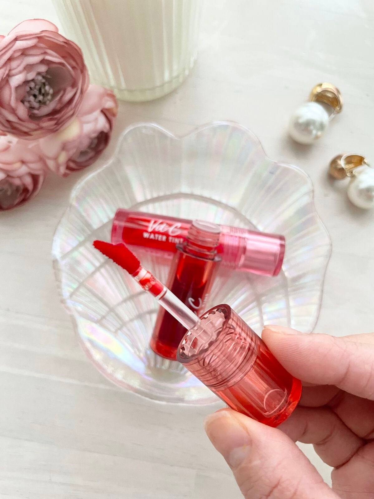 Vit C ウォーターティント/CathyDoll/リップティントを使ったクチコミ(4枚目)