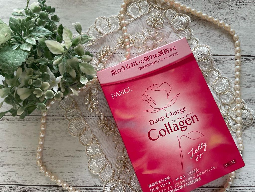 ディープチャージ コラーゲン パウダー/ファンケル/食品を使ったクチコミ（1枚目）