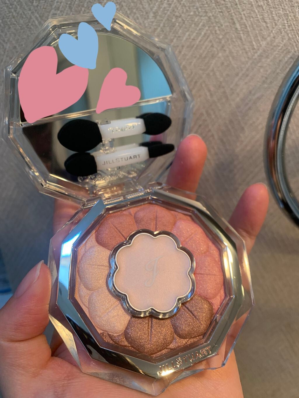 ジルスチュアート ブルームクチュール アイズ/JILL STUART/アイシャドウパレットを使ったクチコミ(2枚目)