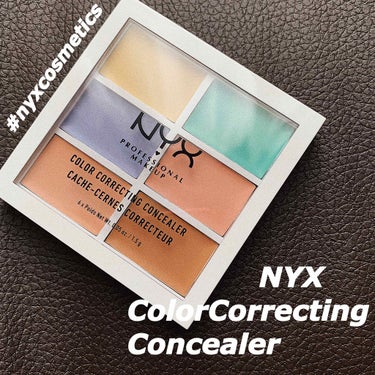 コンシール コレクト コントゥアー パレット/NYX Professional Makeup/コンシーラーを使ったクチコミ（1枚目）