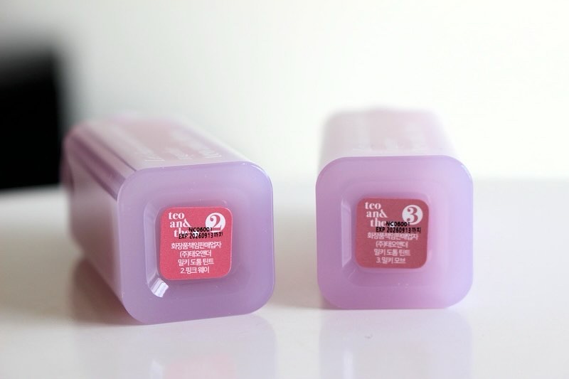 teo and the Milky Dotom Tint/タオアンダー/リップグロスを使ったクチコミ（3枚目）