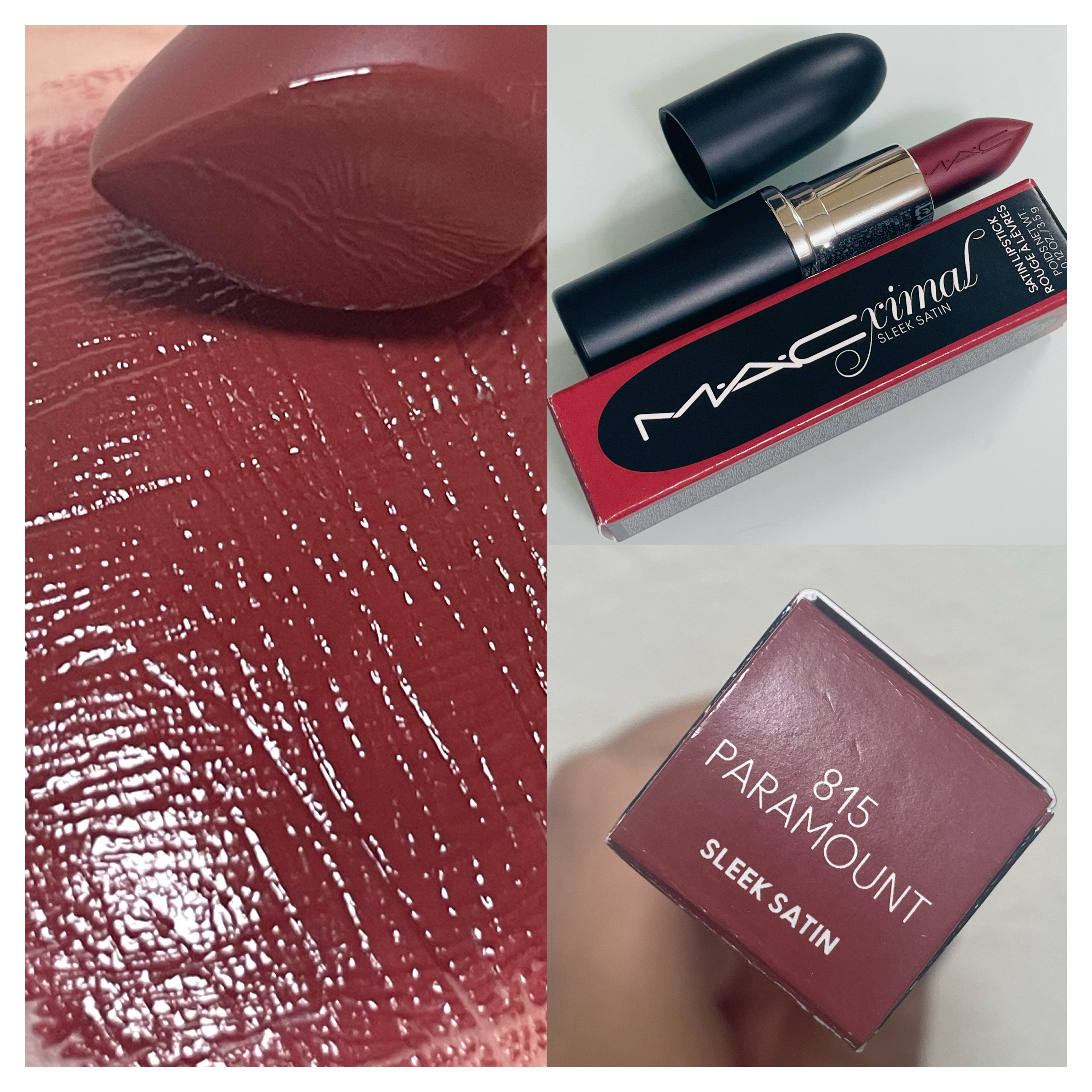 マキシマル スリーク サテン リップスティック/M・A・C/口紅を使ったクチコミ（2枚目）