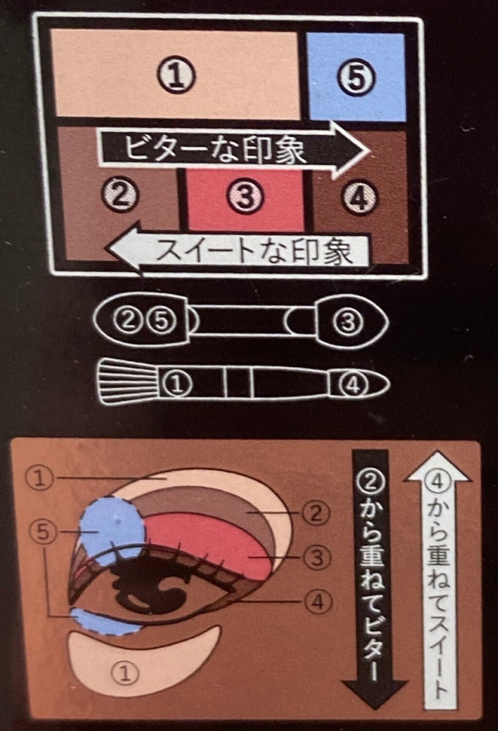 ドラマティックスタイリングアイズ/マキアージュ/アイシャドウパレットを使ったクチコミ(4枚目)