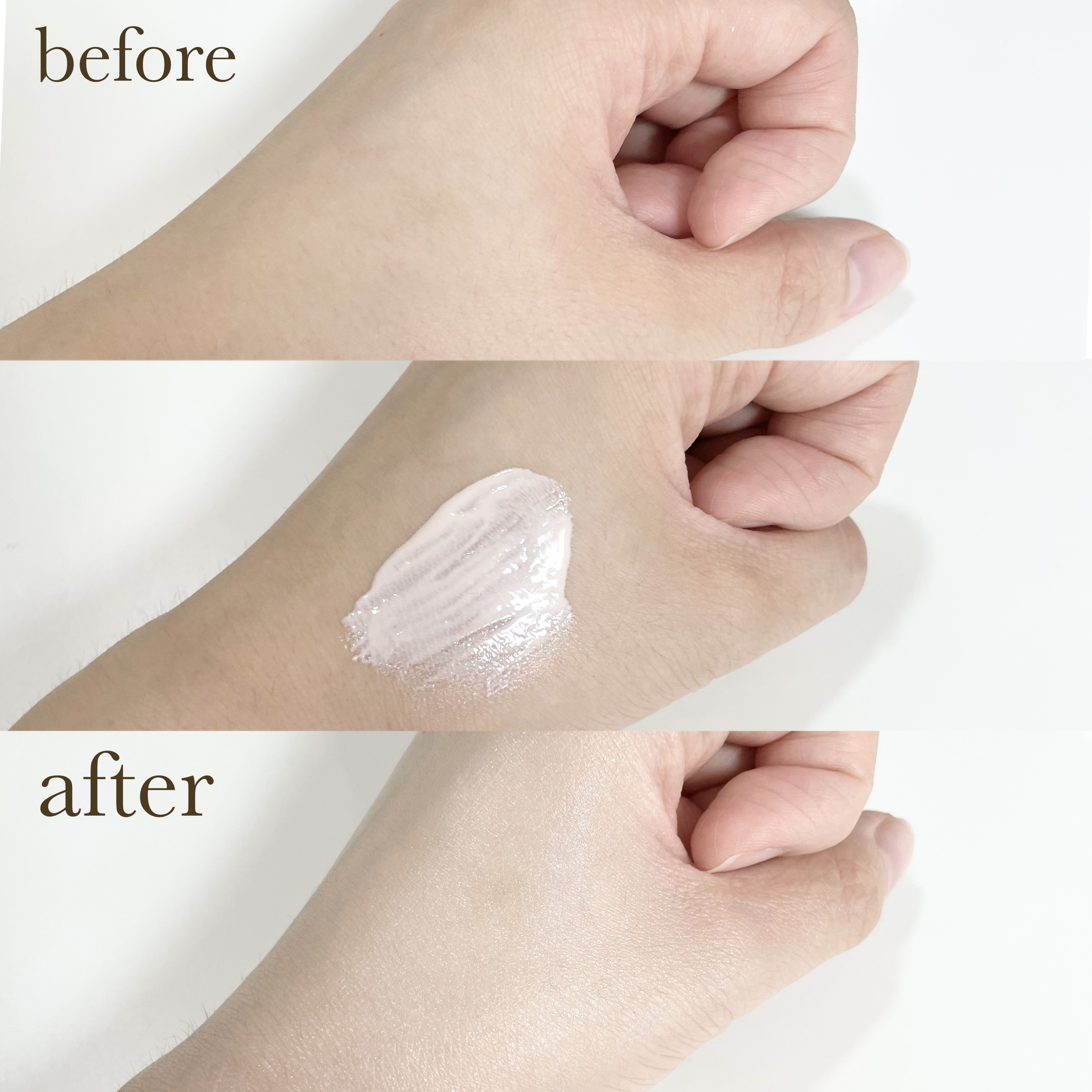 ウォータースプラッシュサンクリーム セラミド 桜エディション（60ml）/espoir/日焼け止めクリームを使ったクチコミ（3枚目）