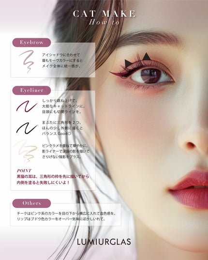 デュアルエンドライナー/LUMIURGLAS/リキッドアイライナーを使ったクチコミ(2枚目)