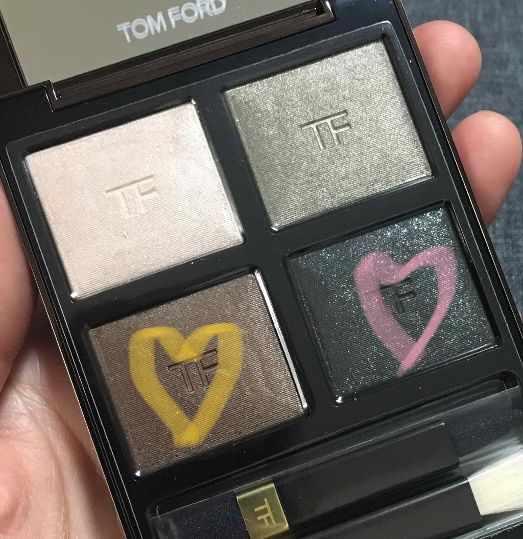 アイ カラー クォード/TOM FORD BEAUTY/アイシャドウパレットを使ったクチコミ(2枚目)