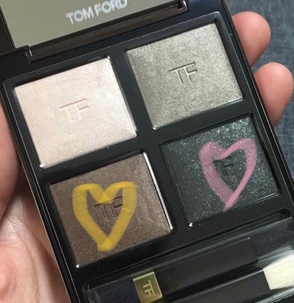 アイ カラー クォード/TOM FORD BEAUTY/アイシャドウパレットを使ったクチコミ(2枚目)