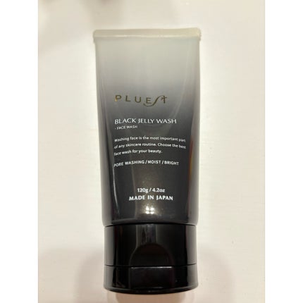 BLACK JELLY WASH(ブラックジェリーウォッシュ)/PLUEST/その他洗顔料を使ったクチコミ(1枚目)