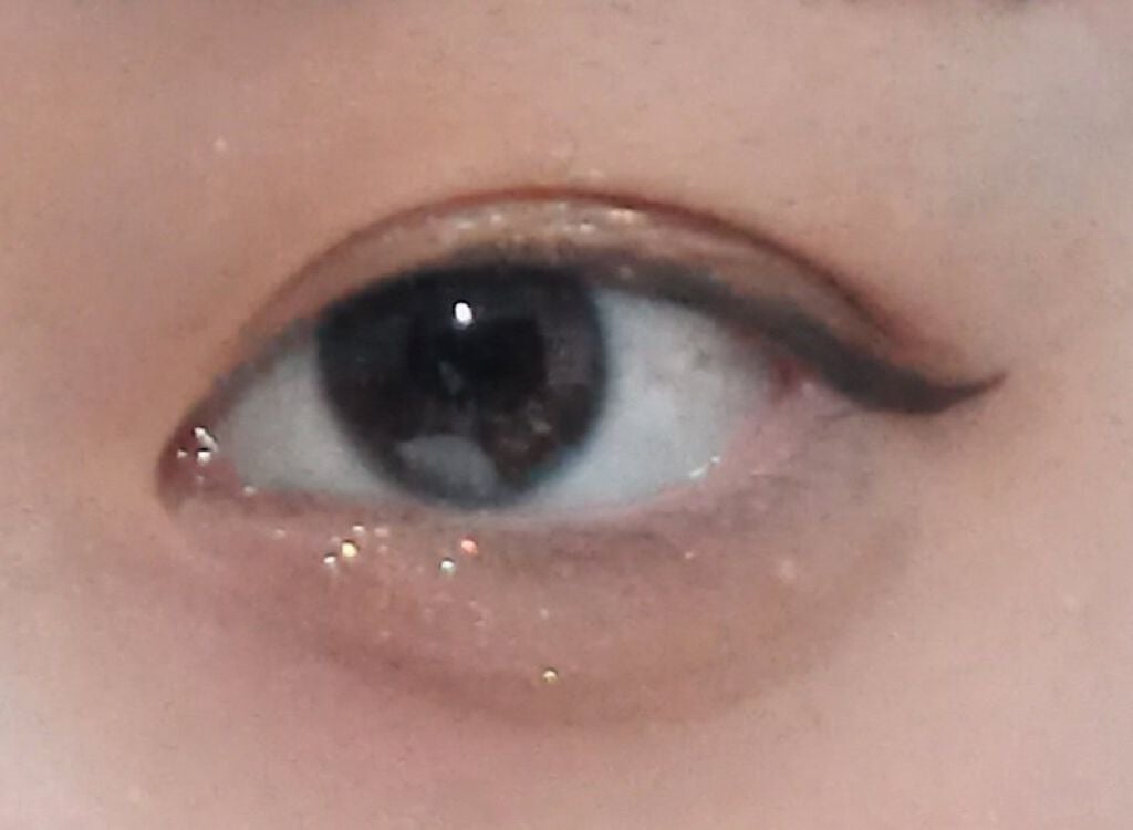 描くふたえアイライナー/CEZANNE/リキッドアイライナーを使ったクチコミ(2枚目)