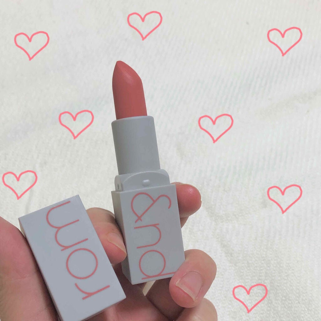 ゼログラムマットリップスティック/rom&nd/口紅を使ったクチコミ(1枚目)