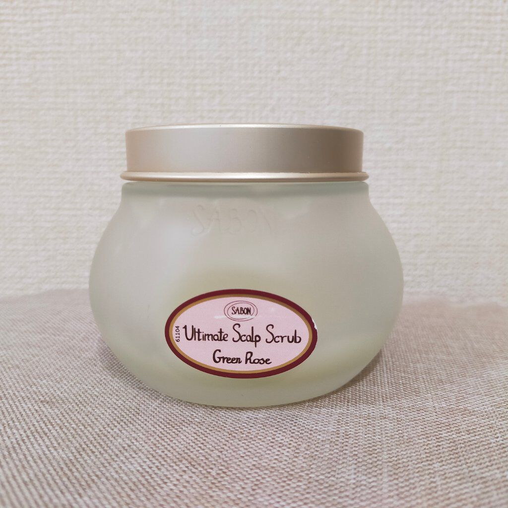 ヘッドスクラブ グリーン・ローズ/SABON/ヘッドスクラブを使ったクチコミ（1枚目）