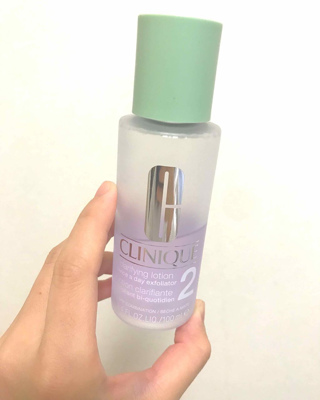 クラリファイング ローション 2/CLINIQUE/拭き取り化粧水を使ったクチコミ(1枚目)