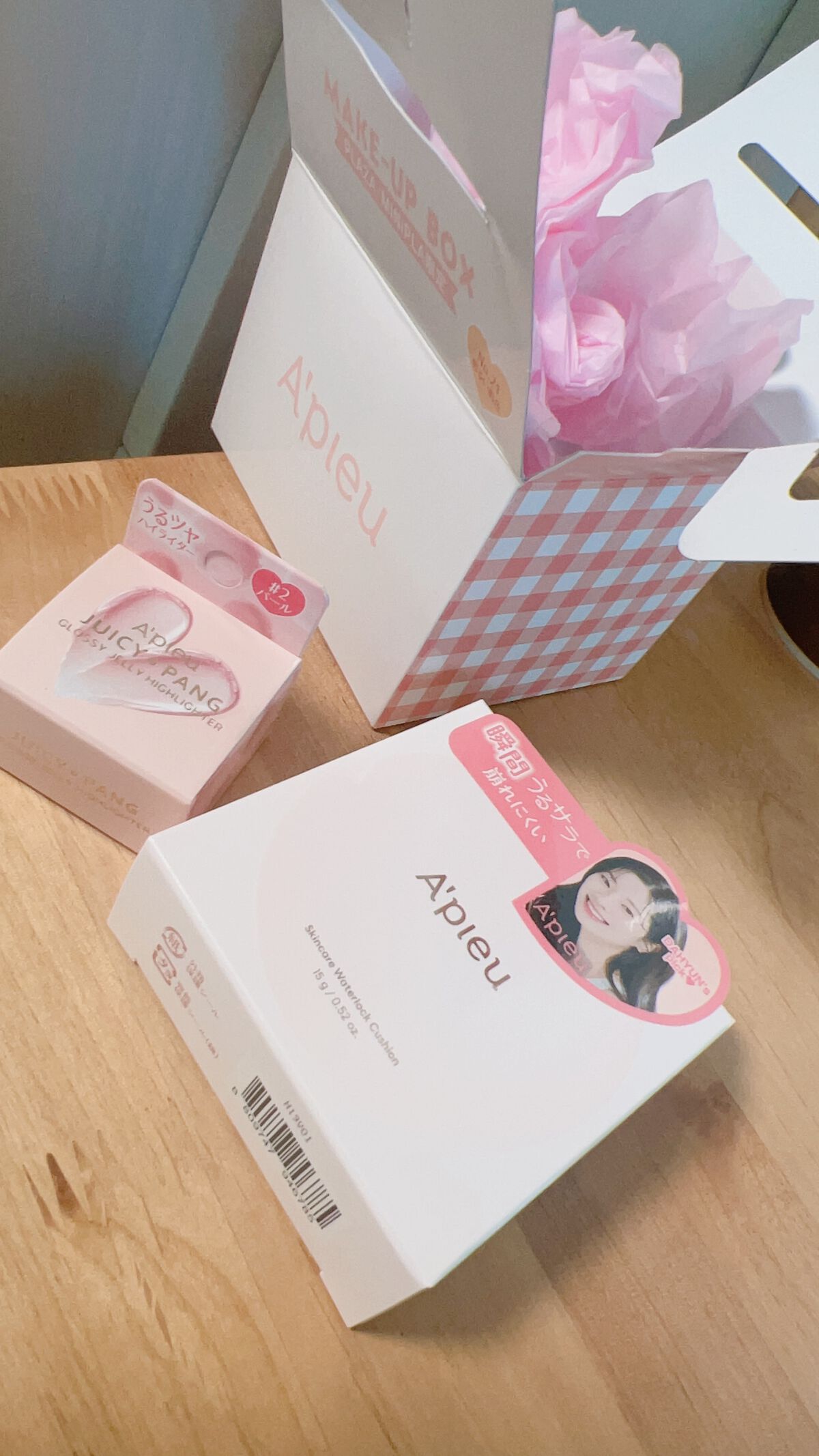 スキンケア ウォーターロッククッション /A’pieu/クッションファンデーションを使ったクチコミ(4枚目)