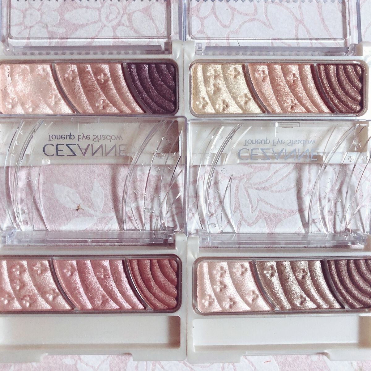 トーンアップアイシャドウ/CEZANNE/アイシャドウパレットを使ったクチコミ(5枚目)