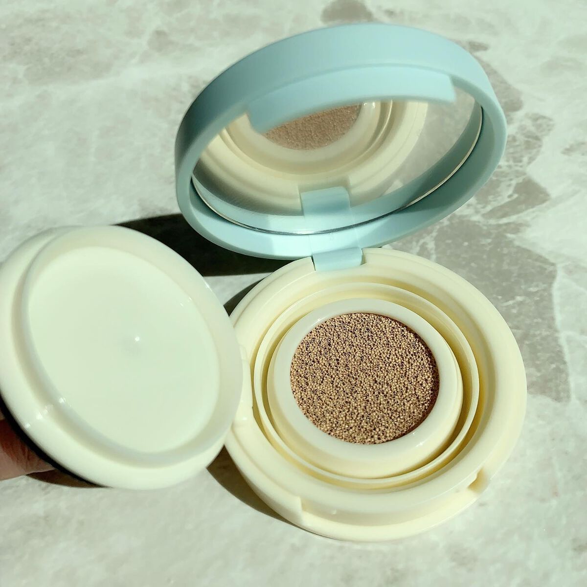 ヌーゼロクッション/rom&nd/クッションファンデーションを使ったクチコミ(6枚目)