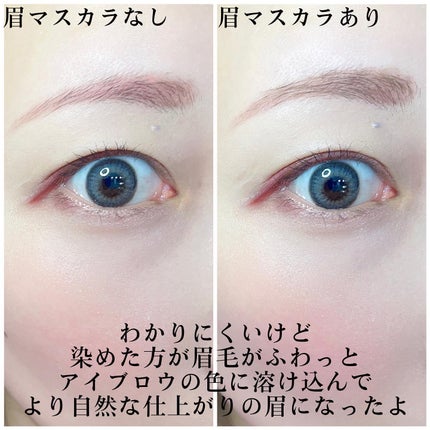 フィルム眉カラー/デジャヴュ/眉マスカラを使ったクチコミ(4枚目)