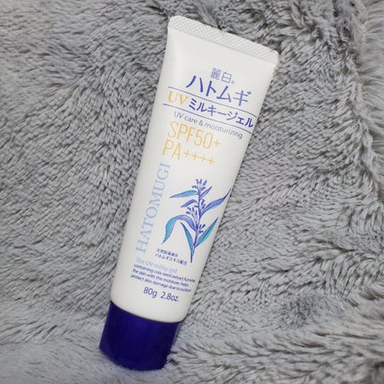 ハトムギ UVミルキージェル/麗白/日焼け止めミルクを使ったクチコミ(1枚目)