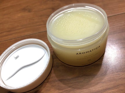 オレンジクレンジングシャーベット/AROMATICA/クレンジングバームを使ったクチコミ(2枚目)