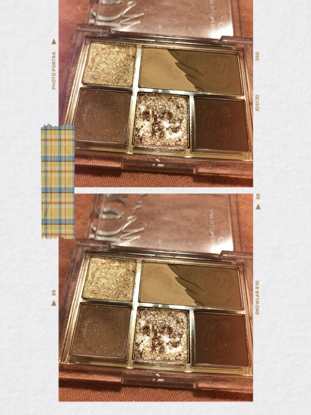 プロ アイパレット ミニ/CLIO/アイシャドウパレットを使ったクチコミ(3枚目)