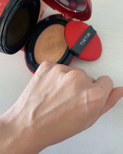 マスク フィット レッド クッション/TIRTIR(ティルティル)/クッションファンデーションを使ったクチコミ(3枚目)
