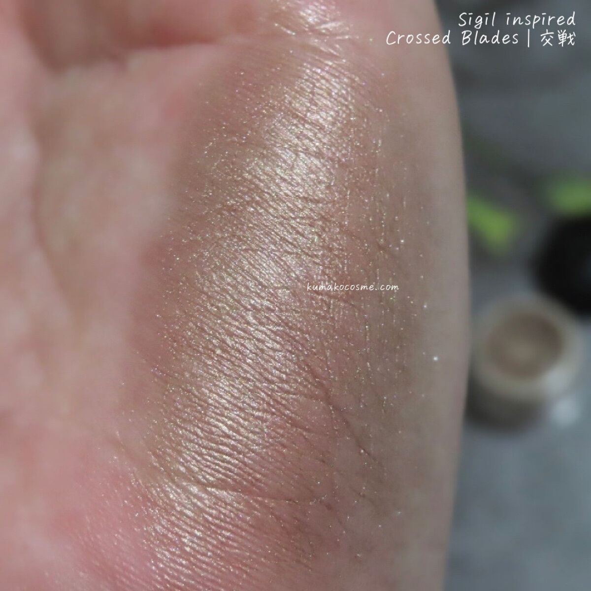 Sigil Inspired Magic Eyeshadows/SIGIL inspired/単色アイシャドウを使ったクチコミ（3枚目）