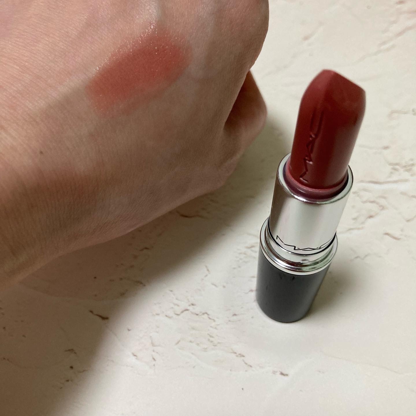 ラスターガラス リップスティック/M・A・C/口紅を使ったクチコミ（1枚目）