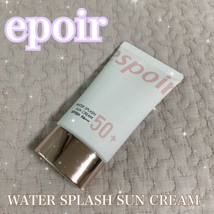 ウォータースプラッシュサンクリーム/espoir/日焼け止め・UVケアを使ったクチコミ(1枚目)