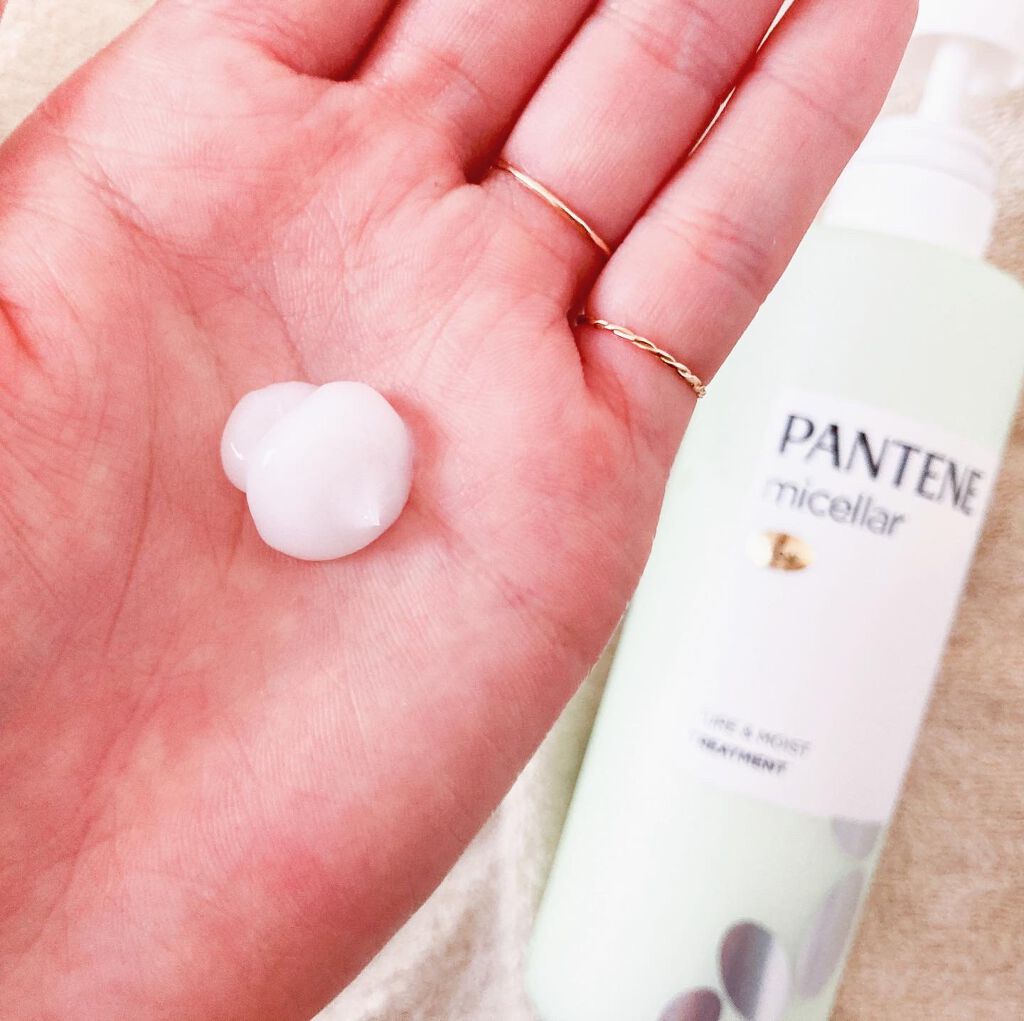 PRO-V ミセラー ピュア&モイスト ノンシリコンシャンプー/トリートメント/パンテーン/市販シャンプーを使ったクチコミ(4枚目)