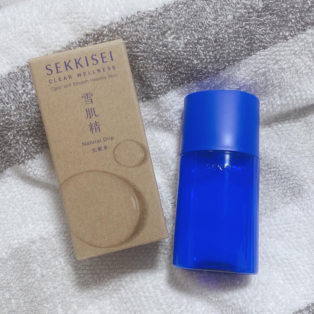 クリアウェルネス ナチュラル ドリップ/雪肌精/化粧水を使ったクチコミ（1枚目）