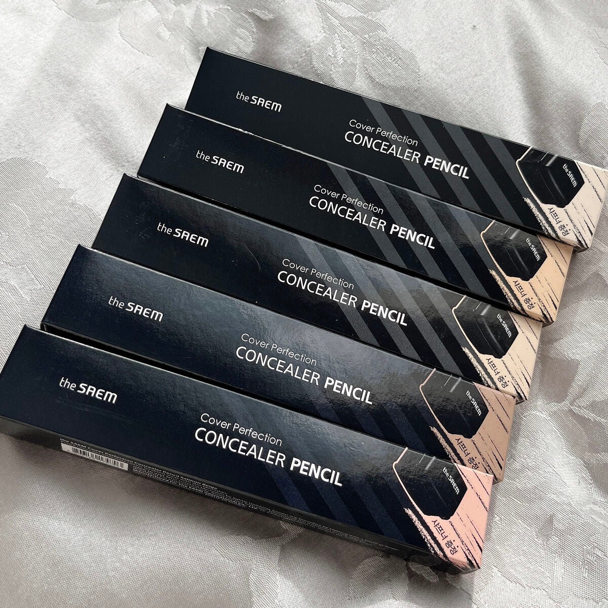 カバーパーフェクション コンシーラー ペンシル/the SAEM/ペンシルコンシーラーを使ったクチコミ(1枚目)