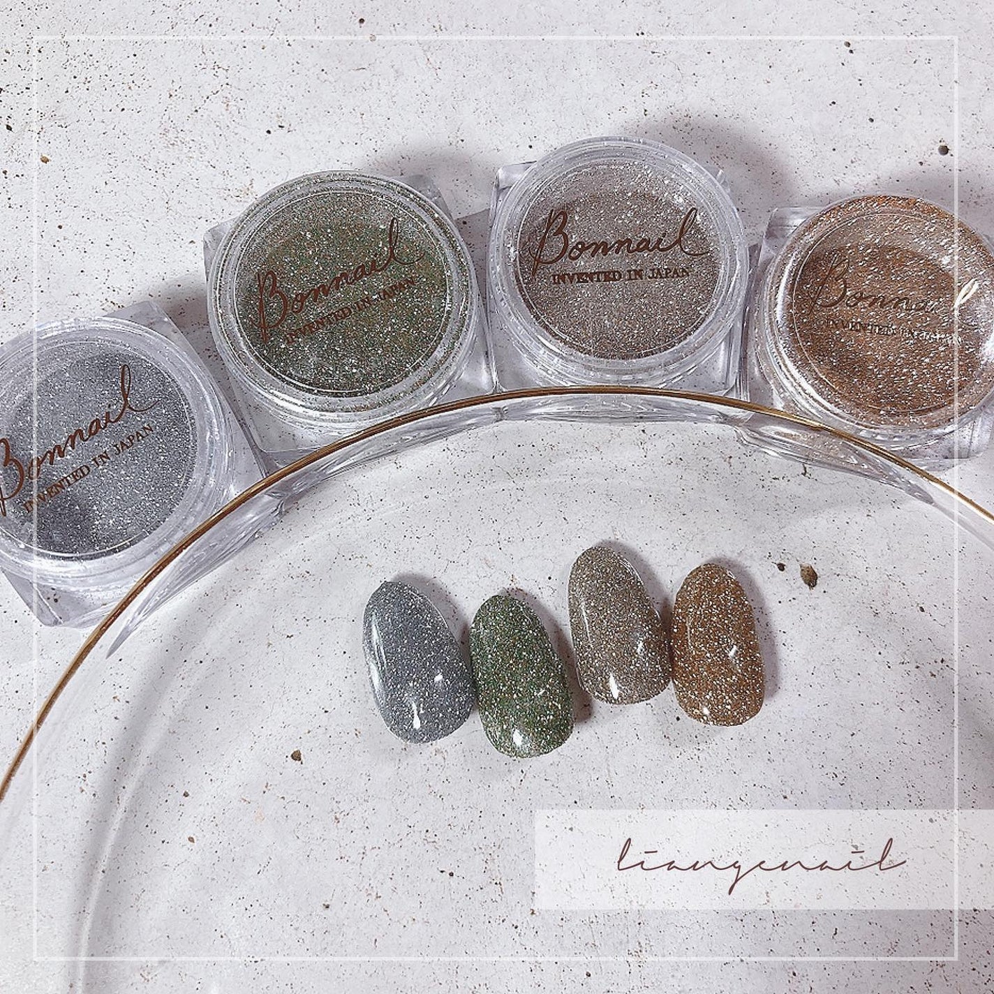 Yuki on LIPS 「.@bonnail_insta▫︎ReflectionGlit..」(3枚目)