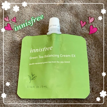 グリーンティー バランシングクリーム EX/innisfree/フェイスクリームを使ったクチコミ（1枚目）