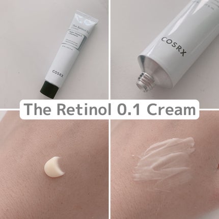 RXザ・レチノール0.1クリーム/COSRX/フェイスクリームを使ったクチコミ(2枚目)